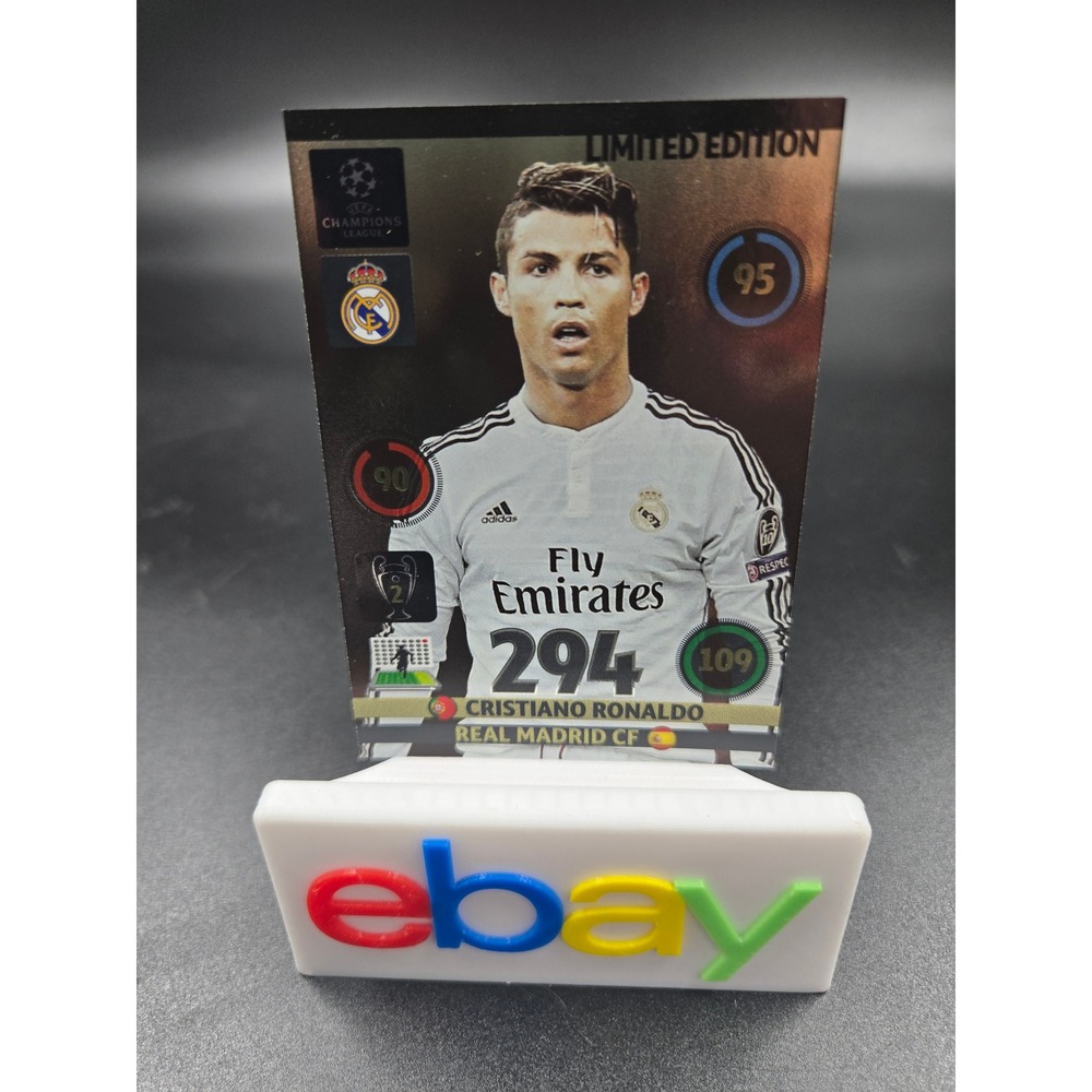 Cristiano Ronaldo Real Madrid Panini Adrenalyn XL 2014-15 UCL Limited Edition